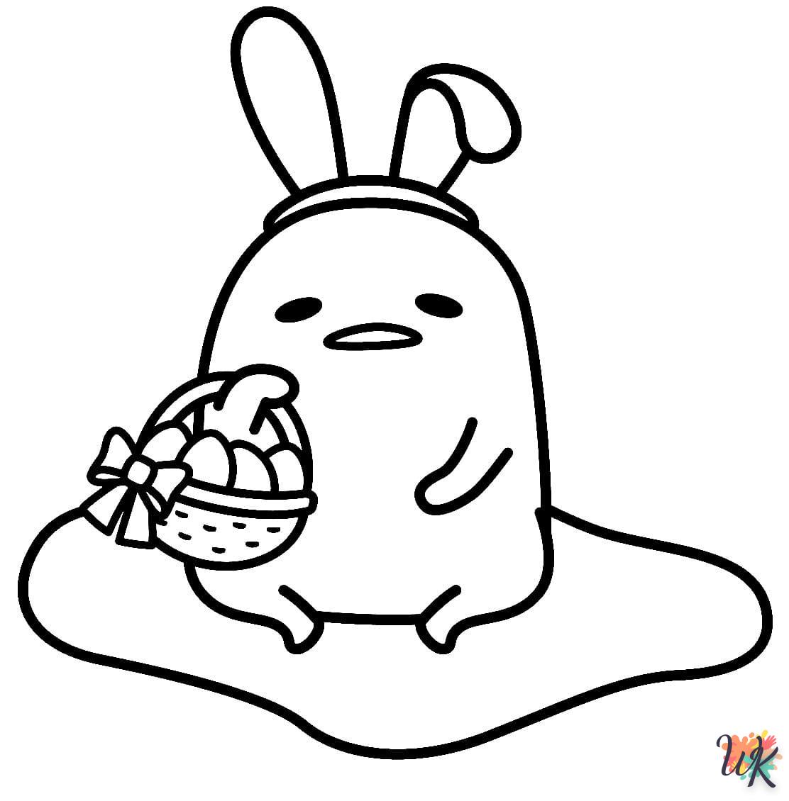 Dibujos para Colorear Gudetama