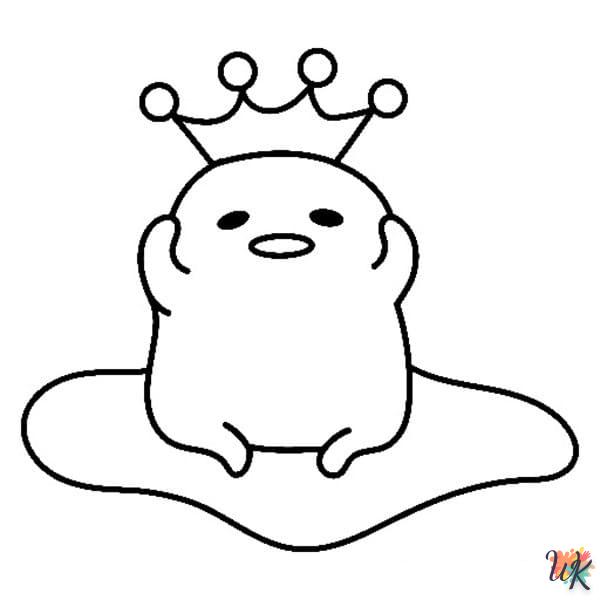 Dibujos para Colorear Gudetama