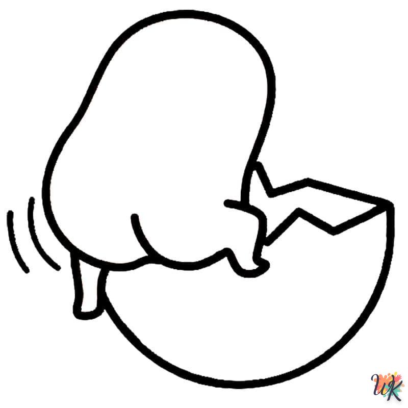 Dibujos para Colorear Gudetama