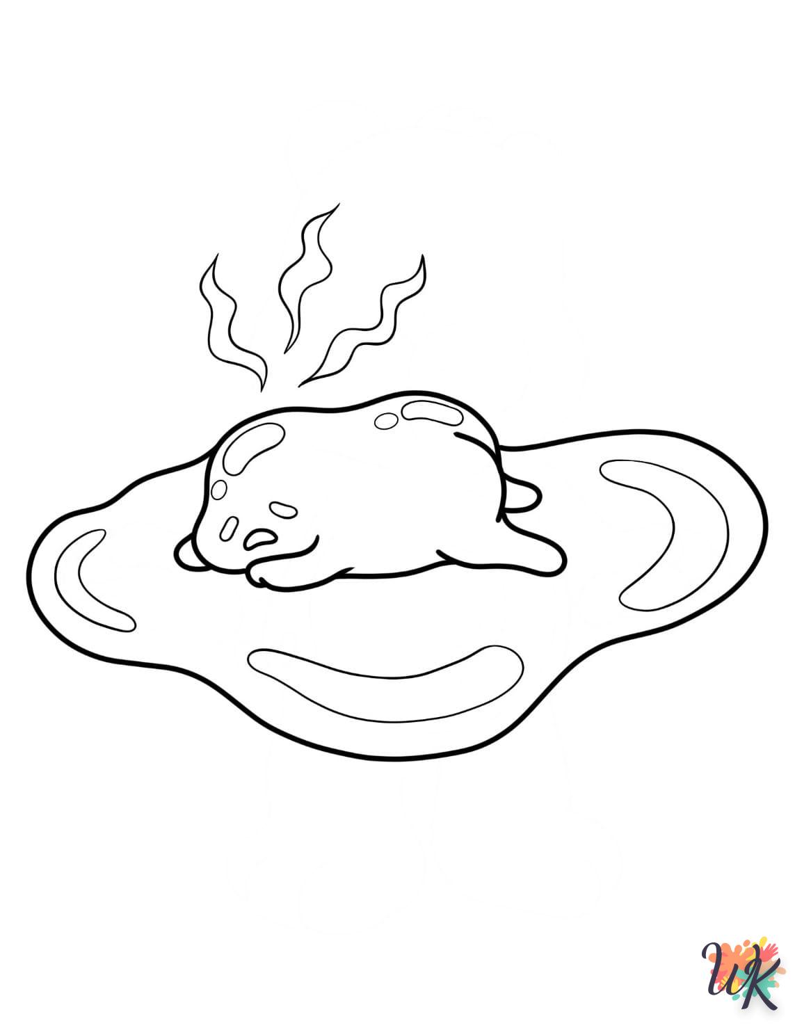 Dibujos para Colorear Gudetama