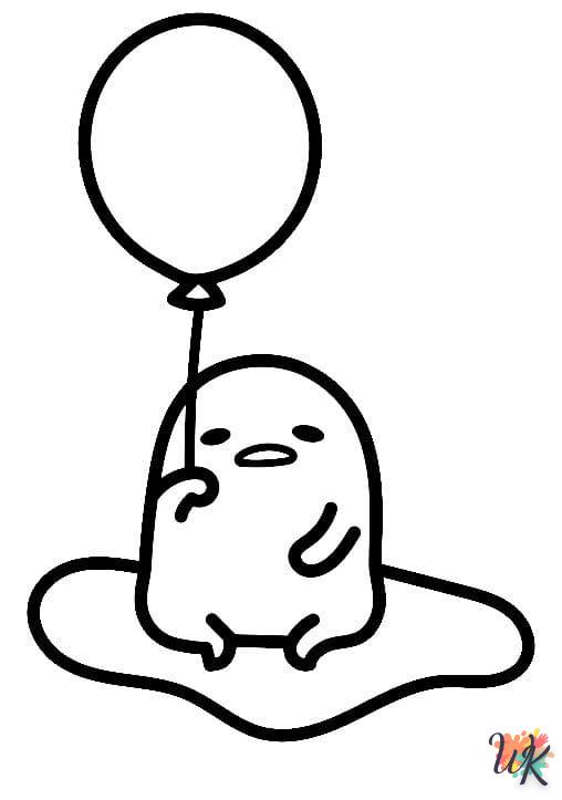 Dibujos para Colorear Gudetama