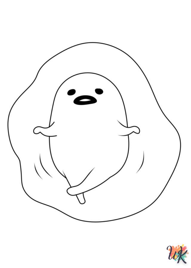 Dibujos para Colorear Gudetama