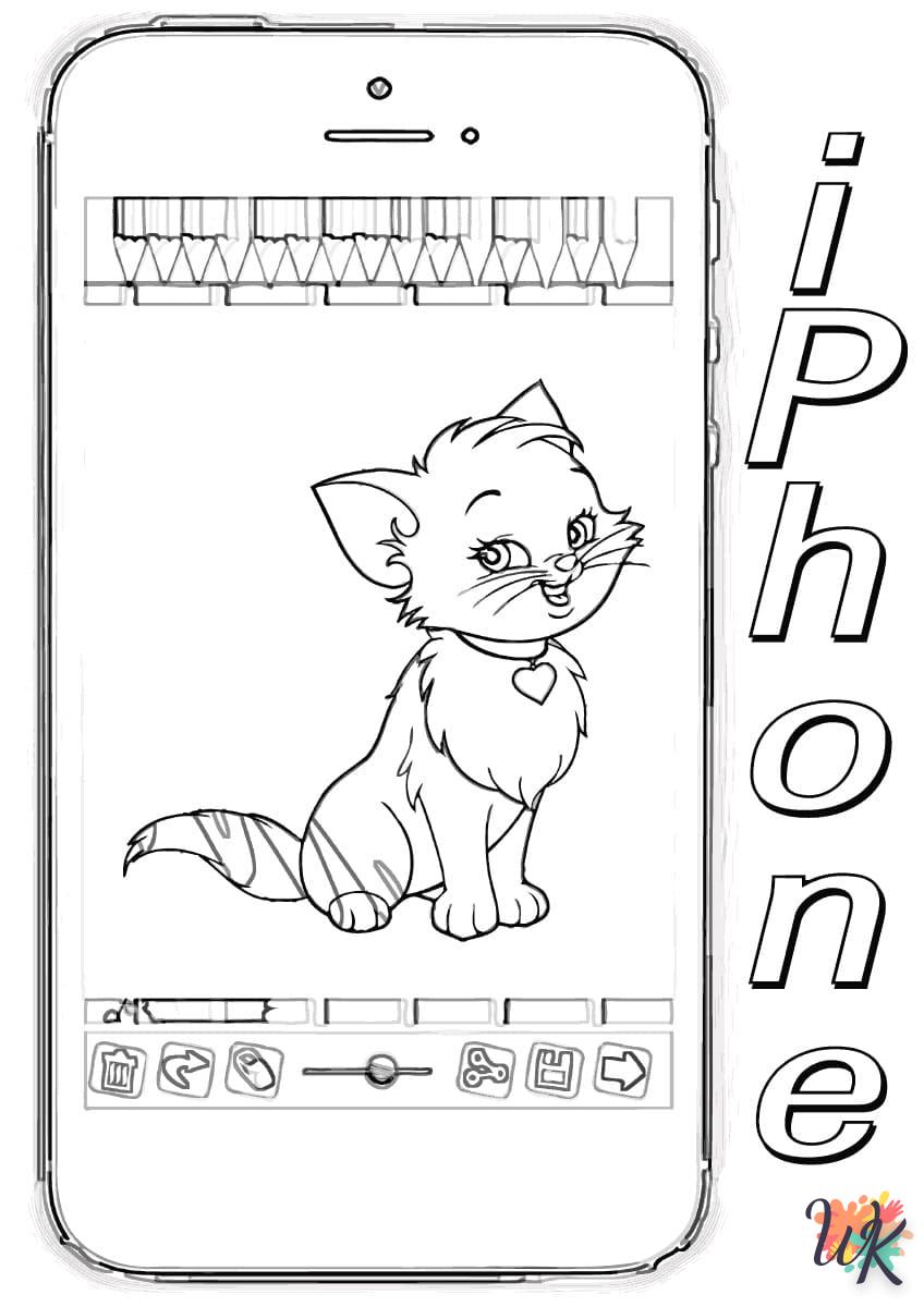 Dibujos para Colorear IPhone 21