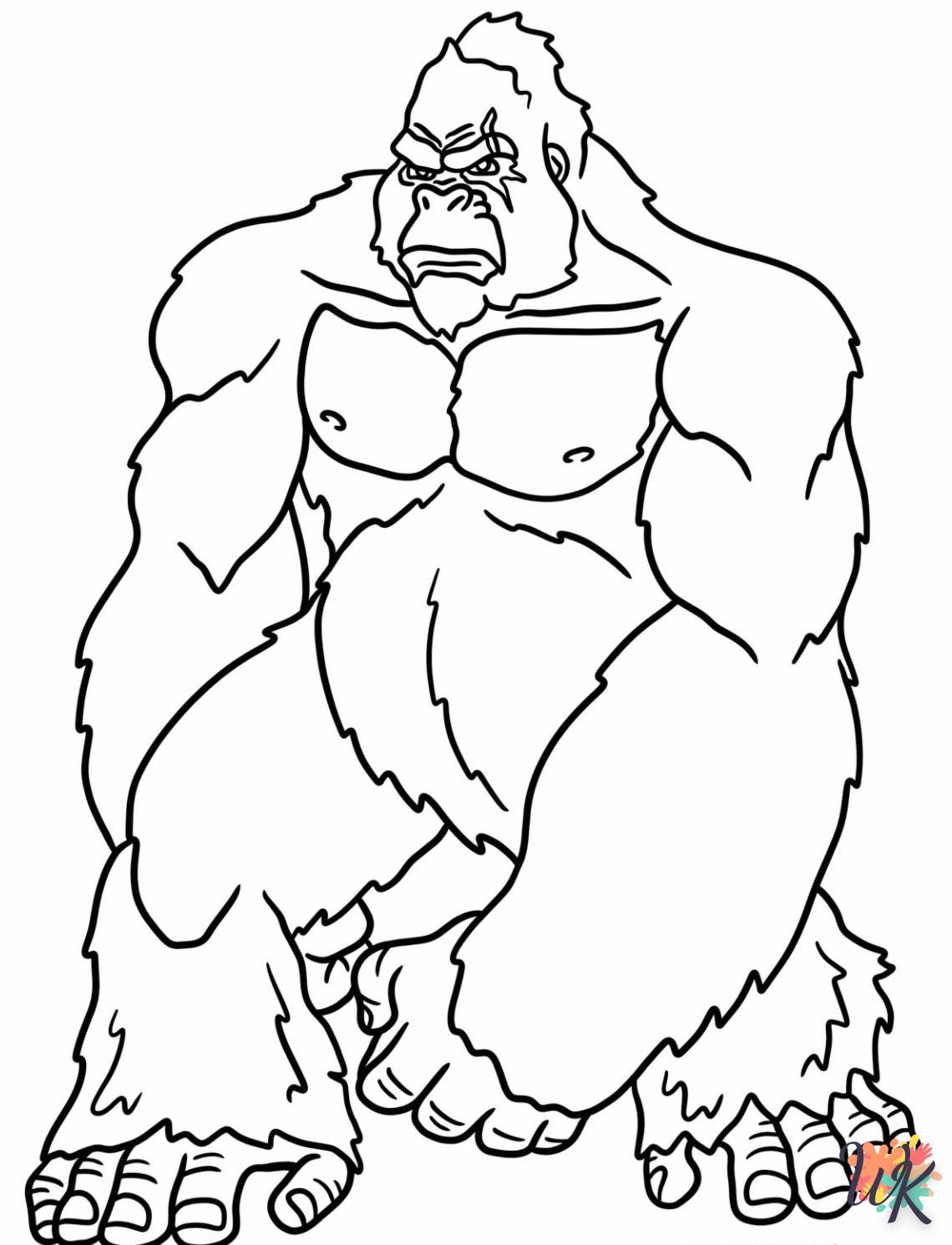 Dibujos para Colorear King Kong