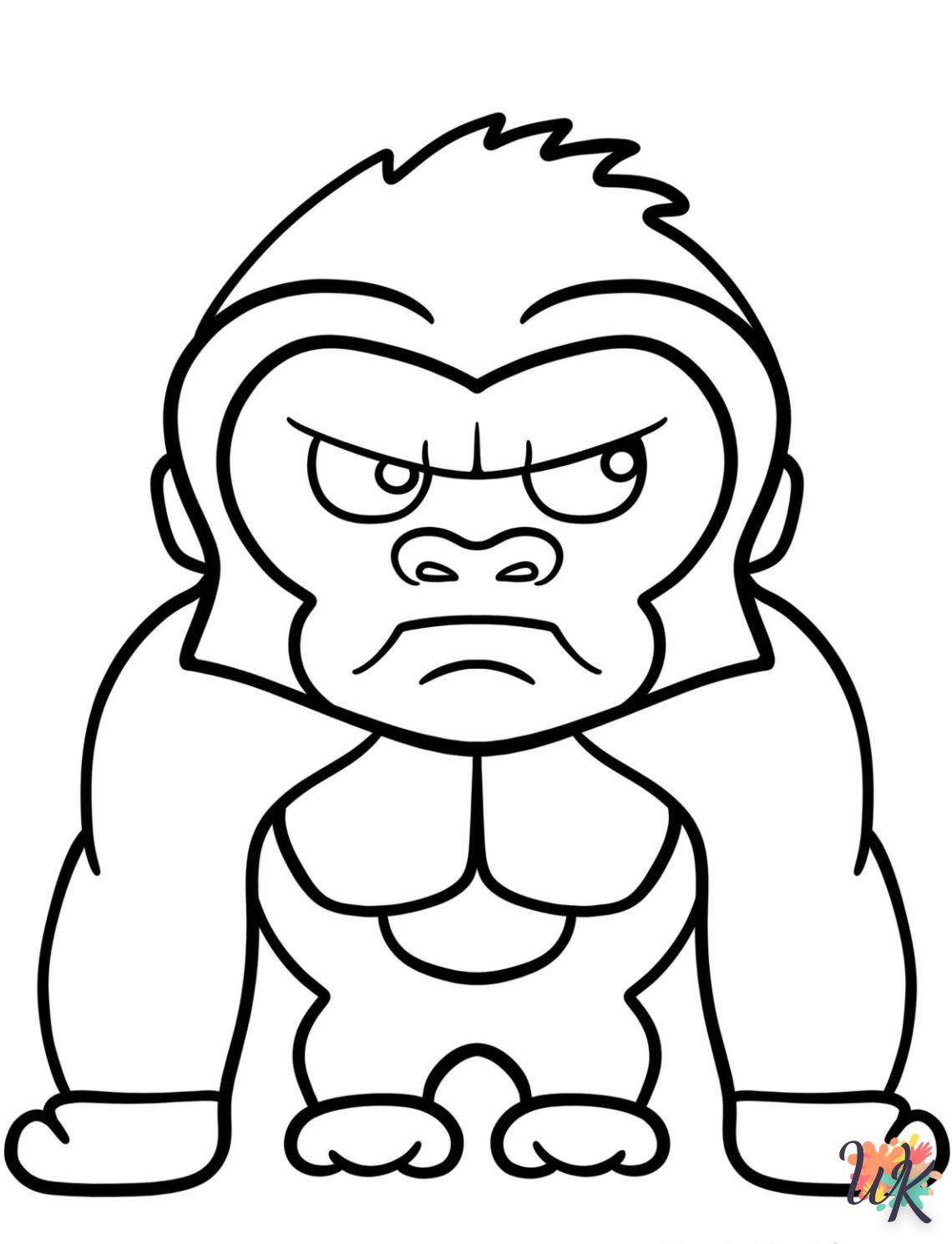 Dibujos para Colorear King Kong