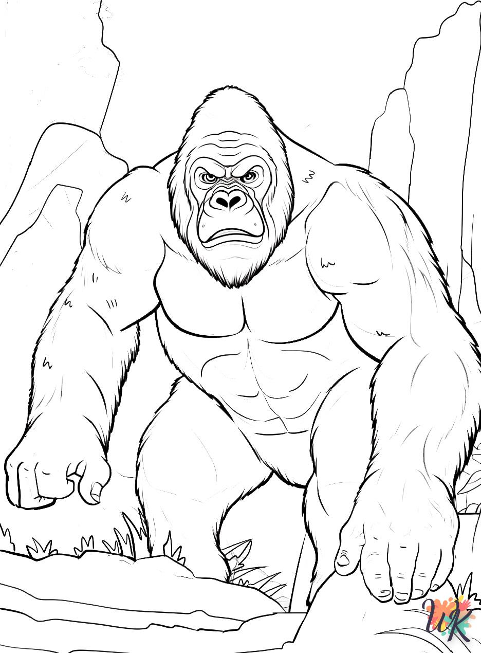 Dibujos para Colorear King Kong