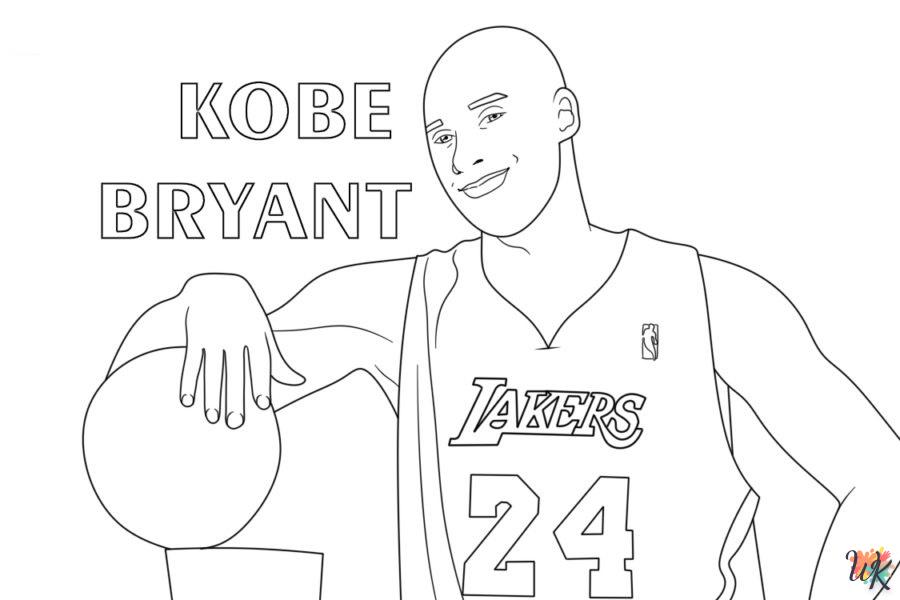 Dibujos para Colorear Kobe Bryant