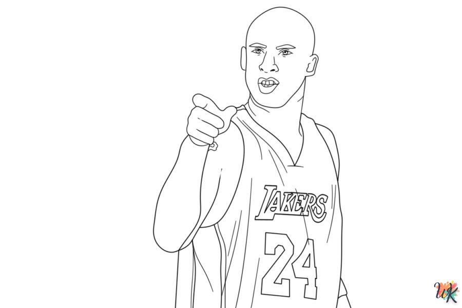 Dibujos para Colorear Kobe Bryant