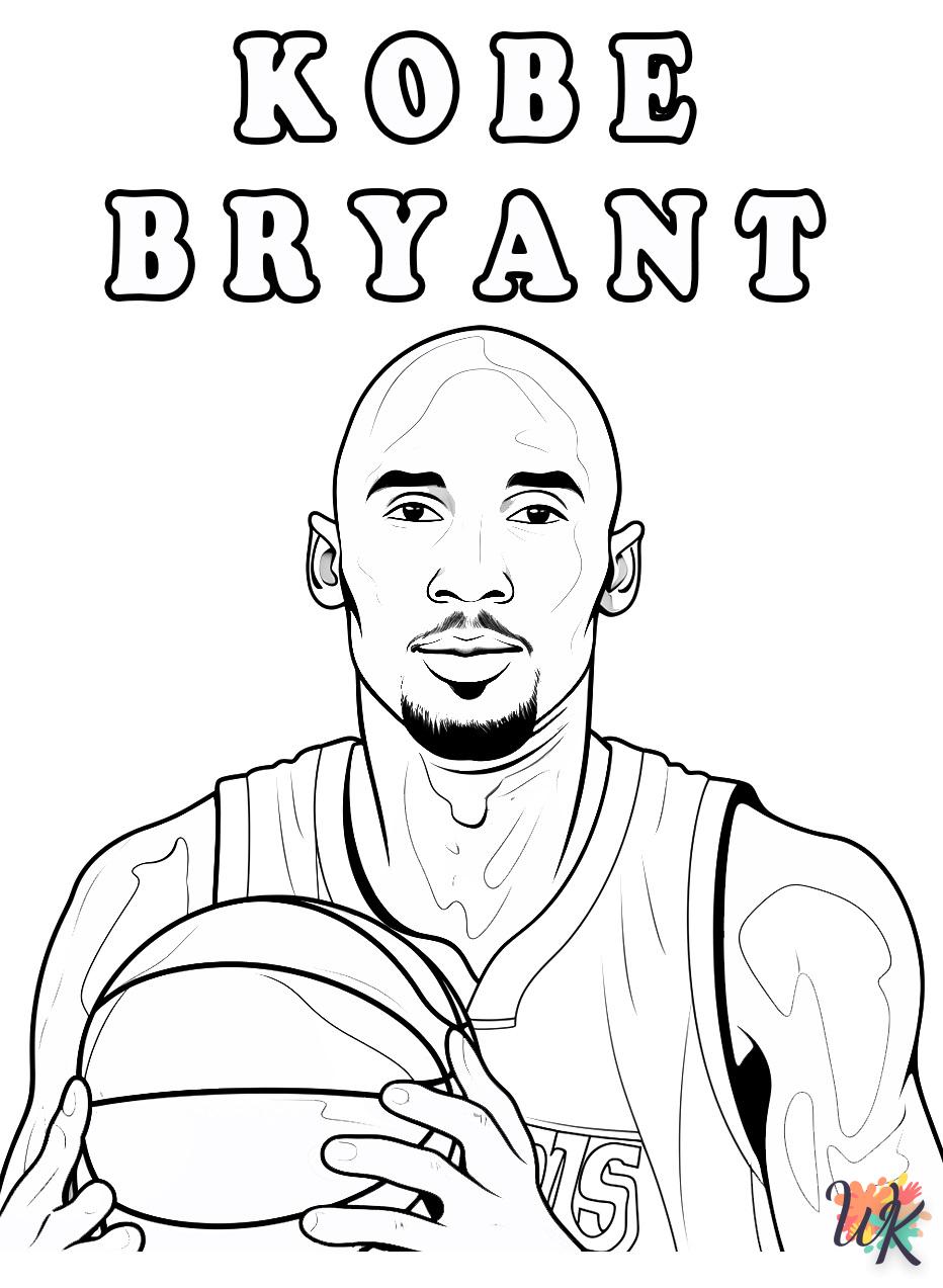 Dibujos para Colorear Kobe Bryant