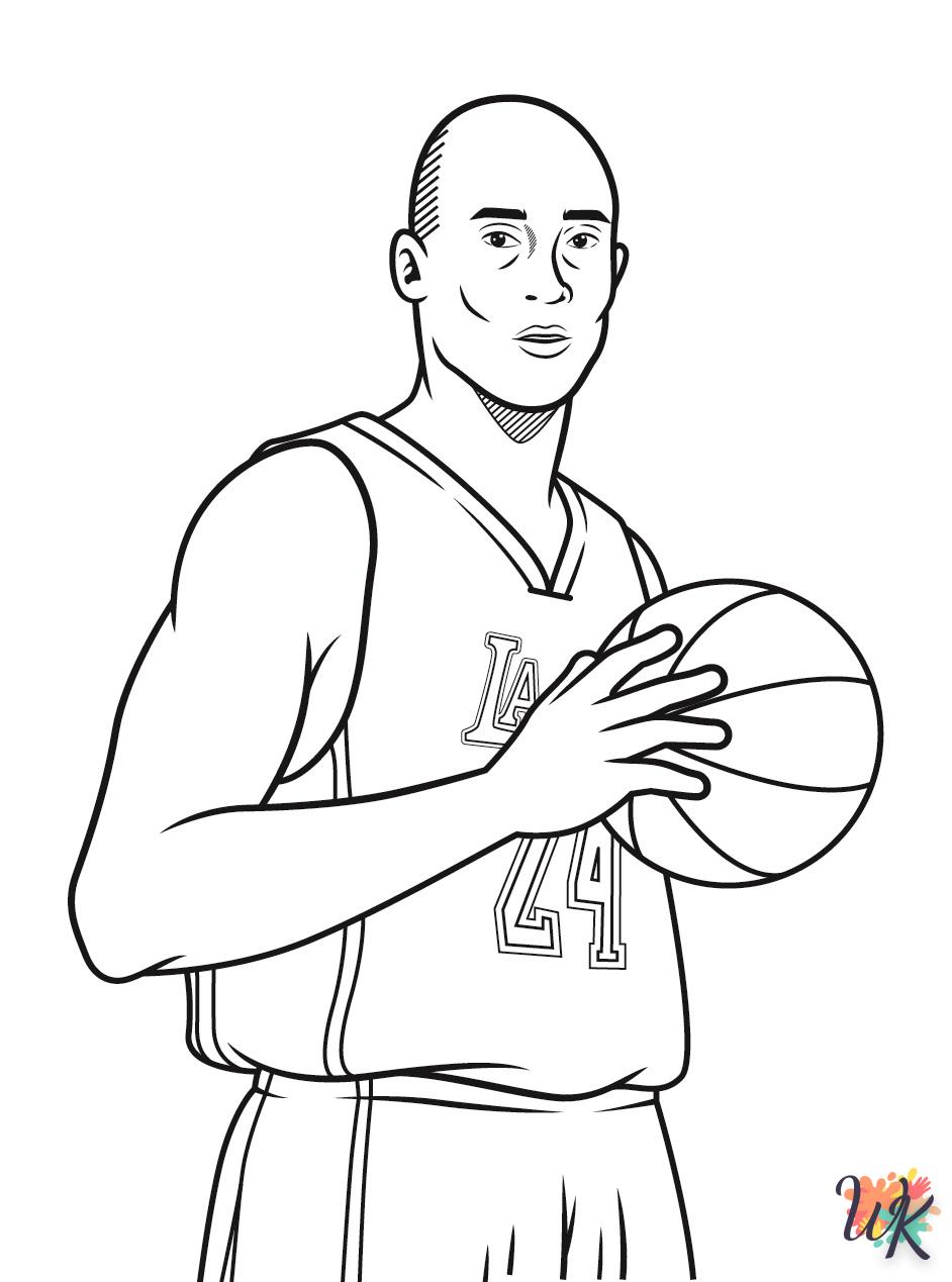 Dibujos para Colorear Kobe Bryant