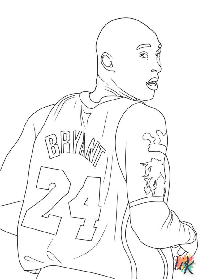 Dibujos para Colorear Kobe Bryant