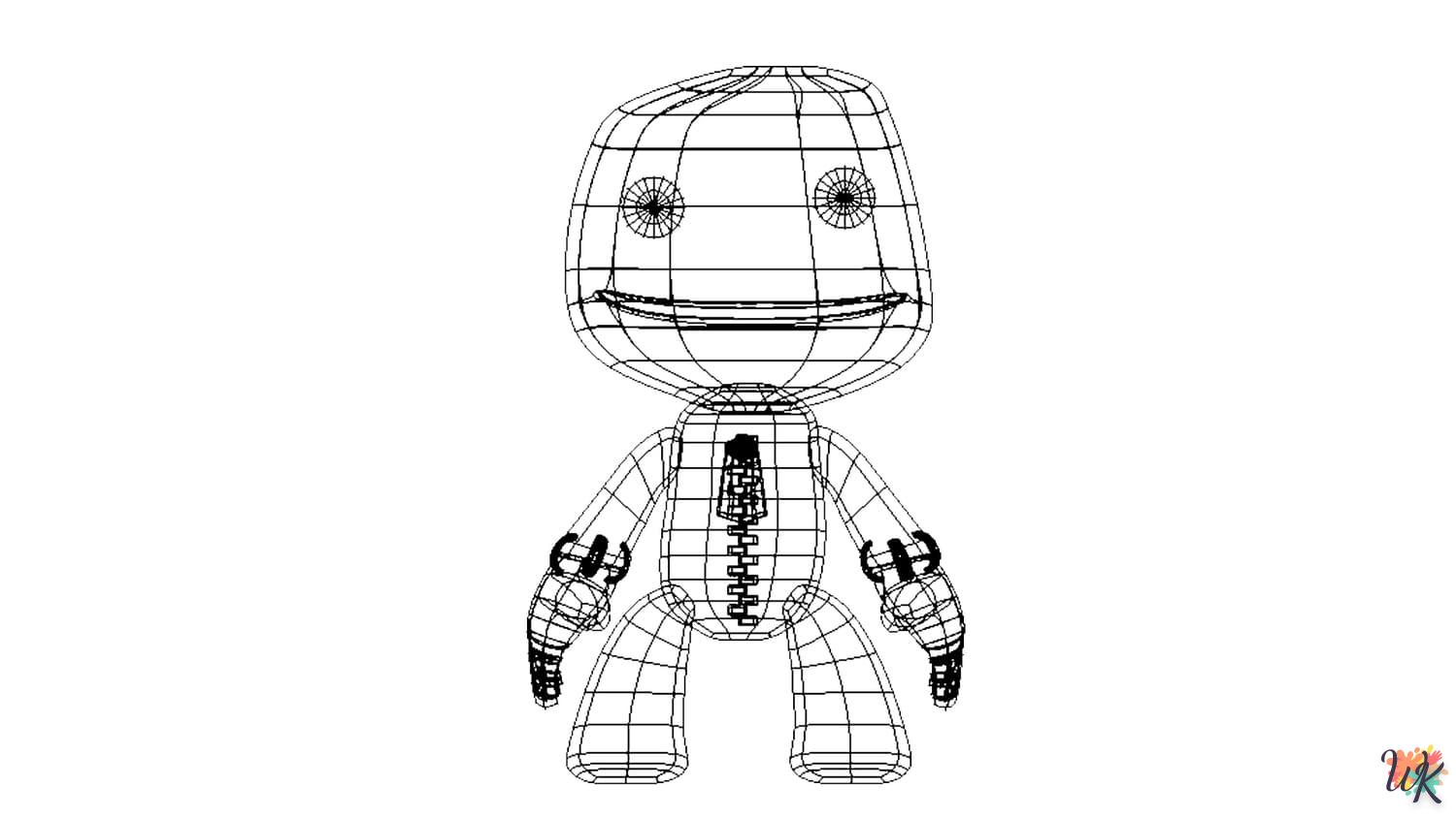 Dibujos para Colorear Little Big Planet 11