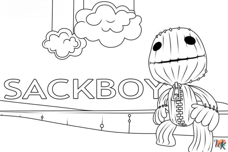 Dibujos para Colorear Little Big Planet 20