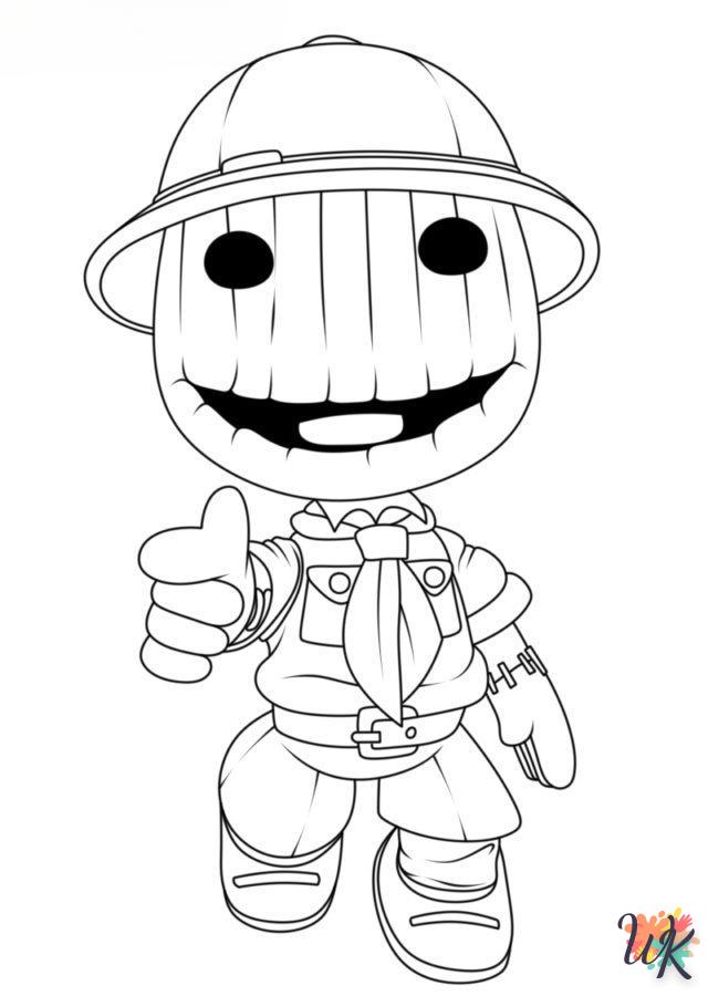 Dibujos para Colorear Little Big Planet 21