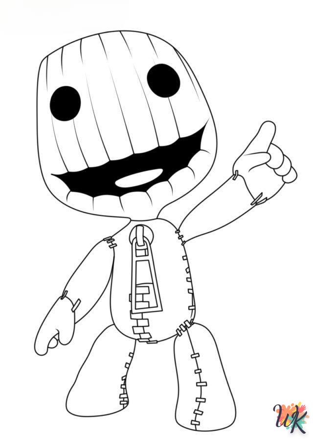 Dibujos para Colorear Little Big Planet 23