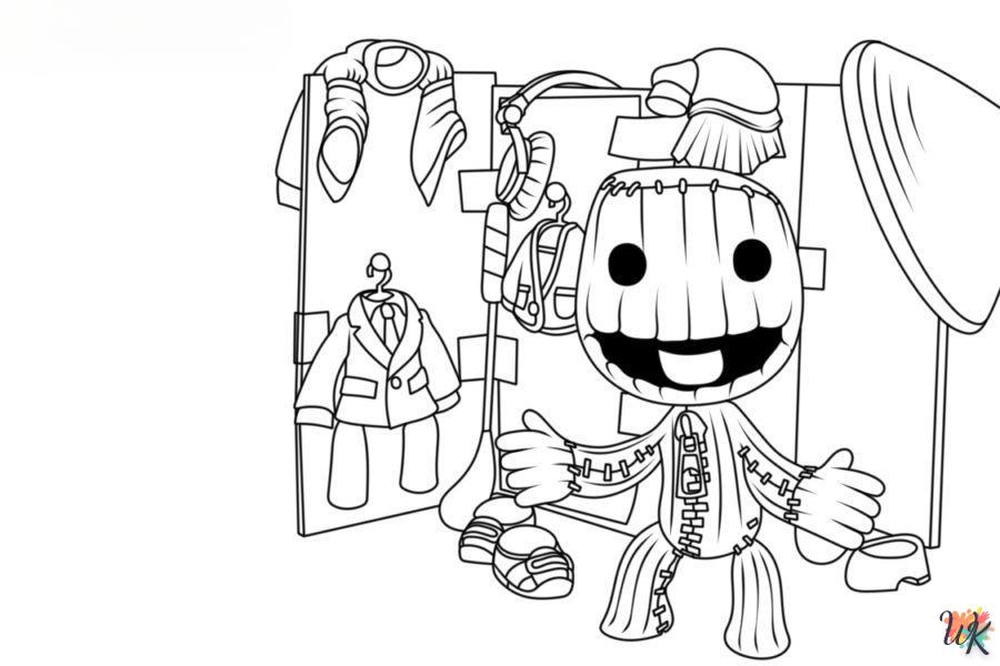 Dibujos para Colorear Little Big Planet 24