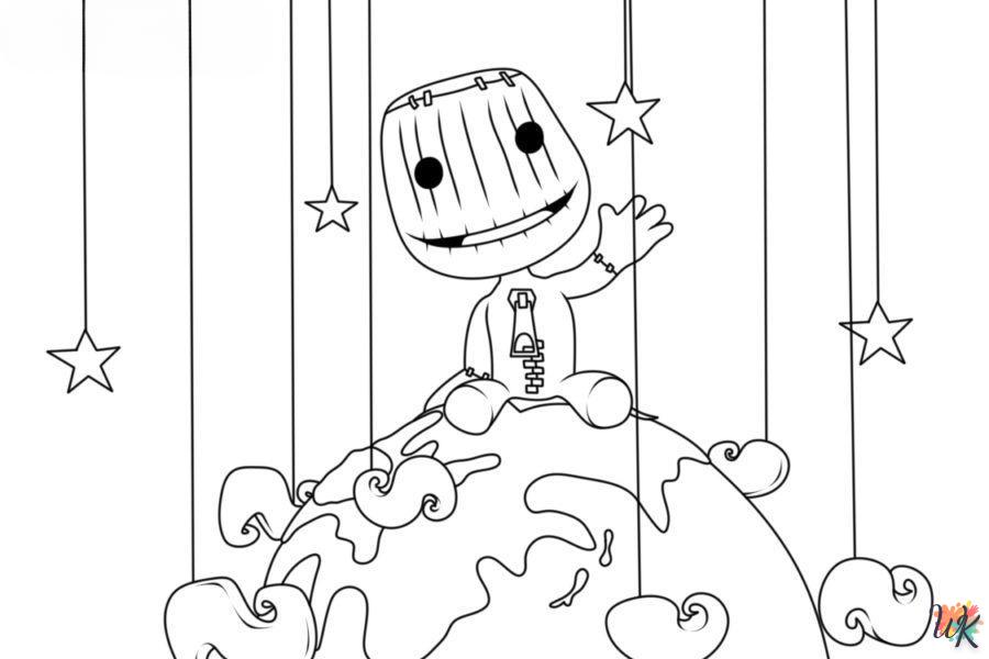 Dibujos para Colorear Little Big Planet 26