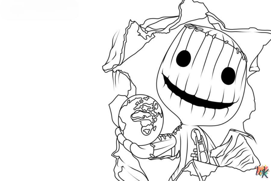 Dibujos para Colorear Little Big Planet 27