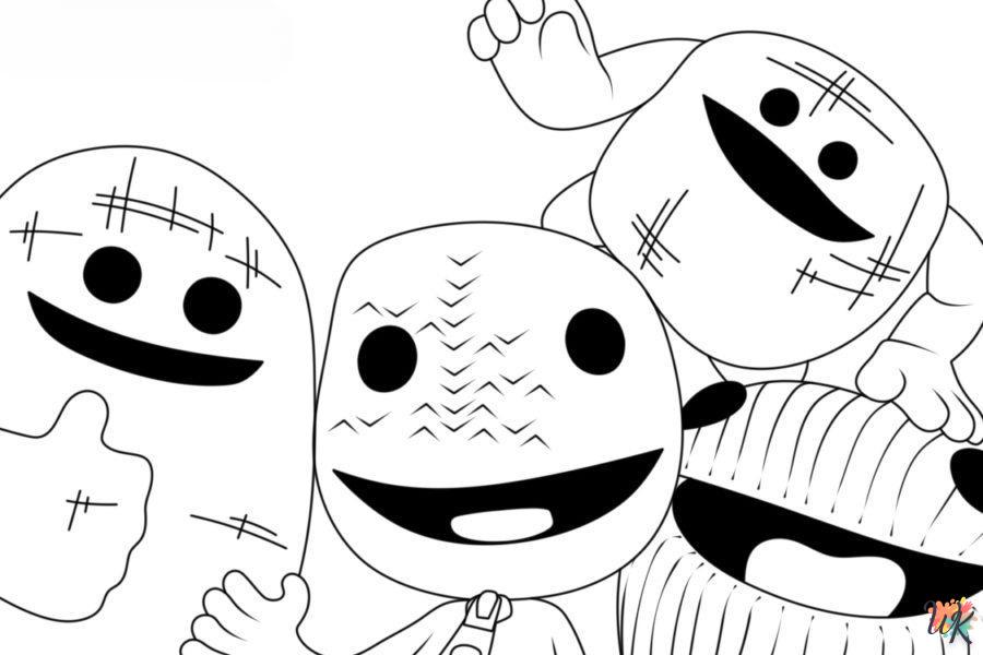 Dibujos para Colorear Little Big Planet 29