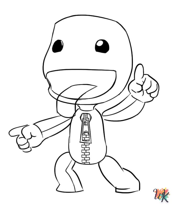 Dibujos para Colorear Little Big Planet 7