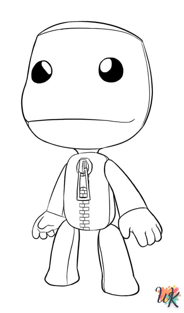 Dibujos para Colorear Little Big Planet 8