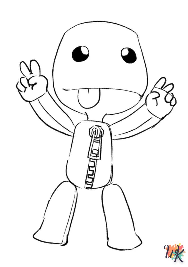 Dibujos para Colorear Little Big Planet 9