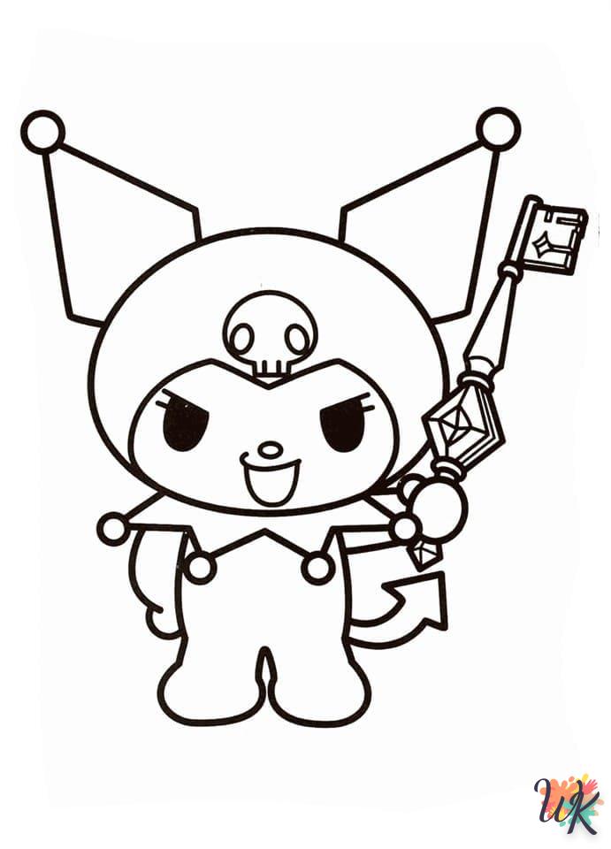 Dibujos para Colorear My Melody 22