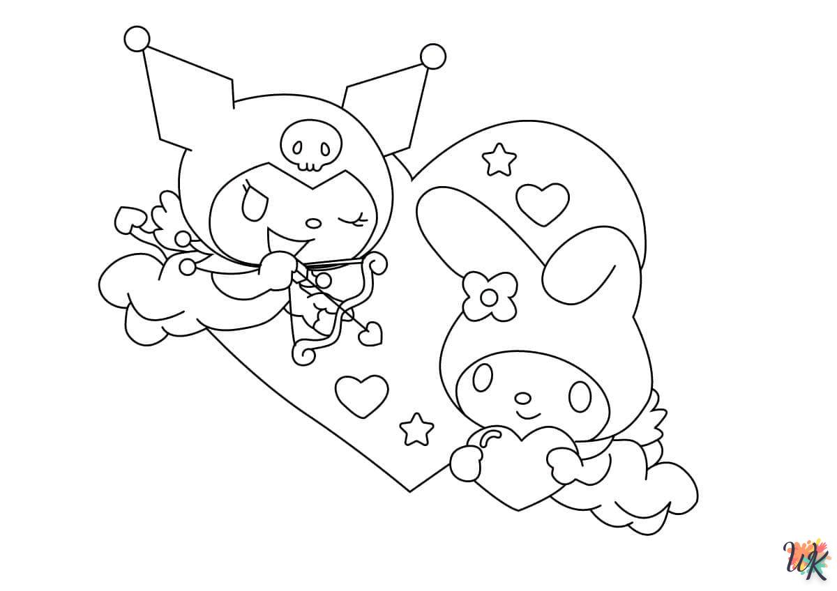 Dibujos para Colorear My Melody 43