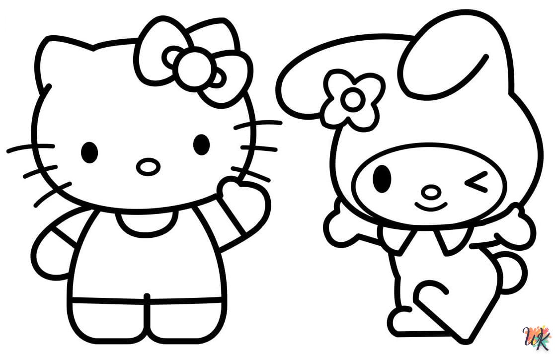 Dibujos para Colorear My Melody 46