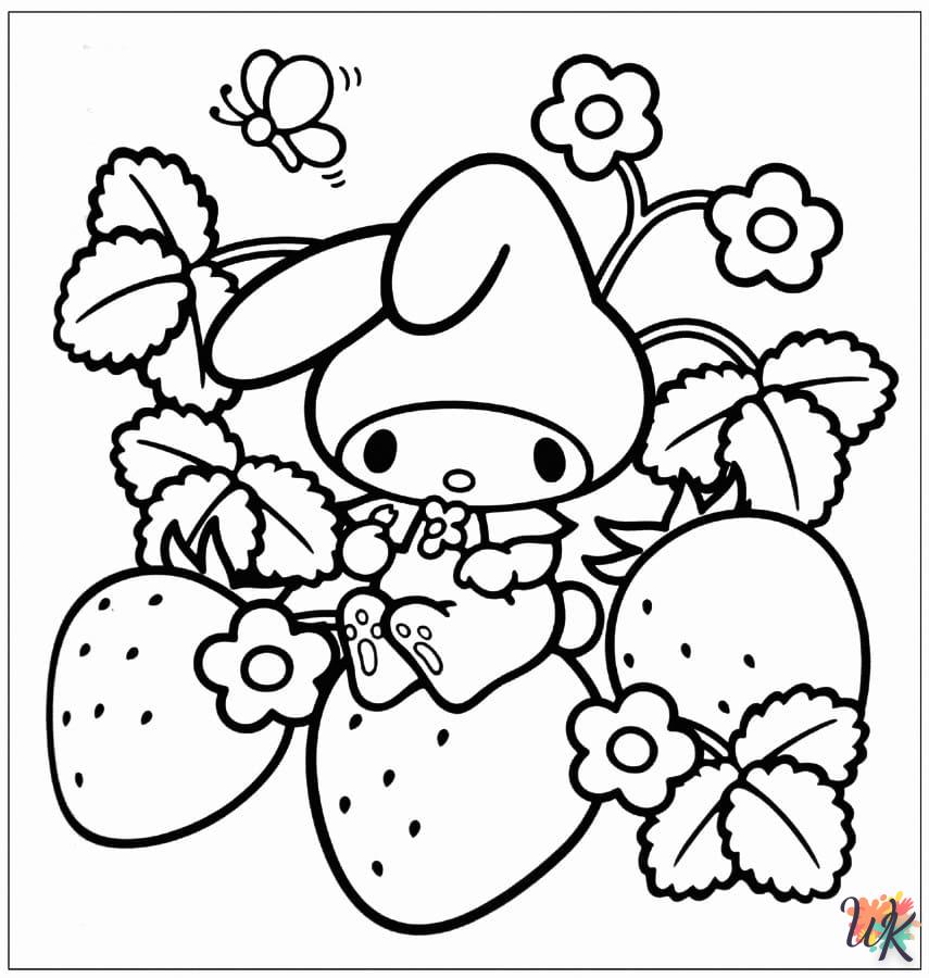 Dibujos para Colorear My Melody 58