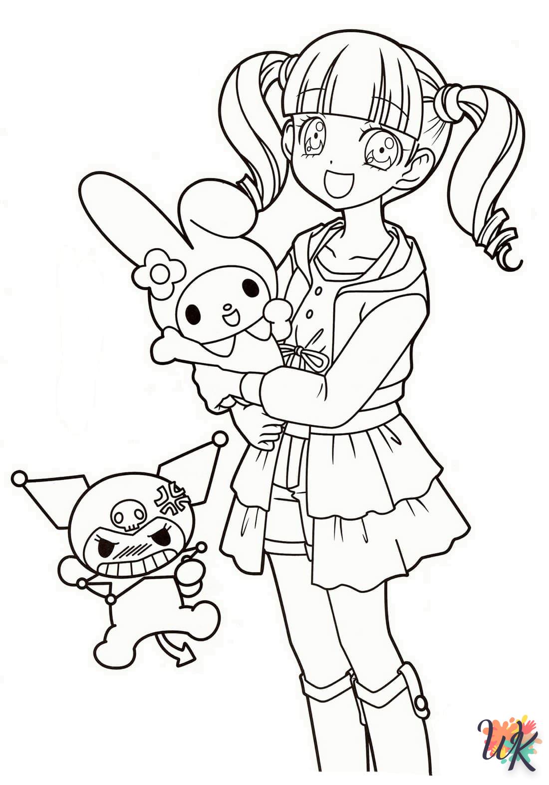 Dibujos para Colorear My Melody 62