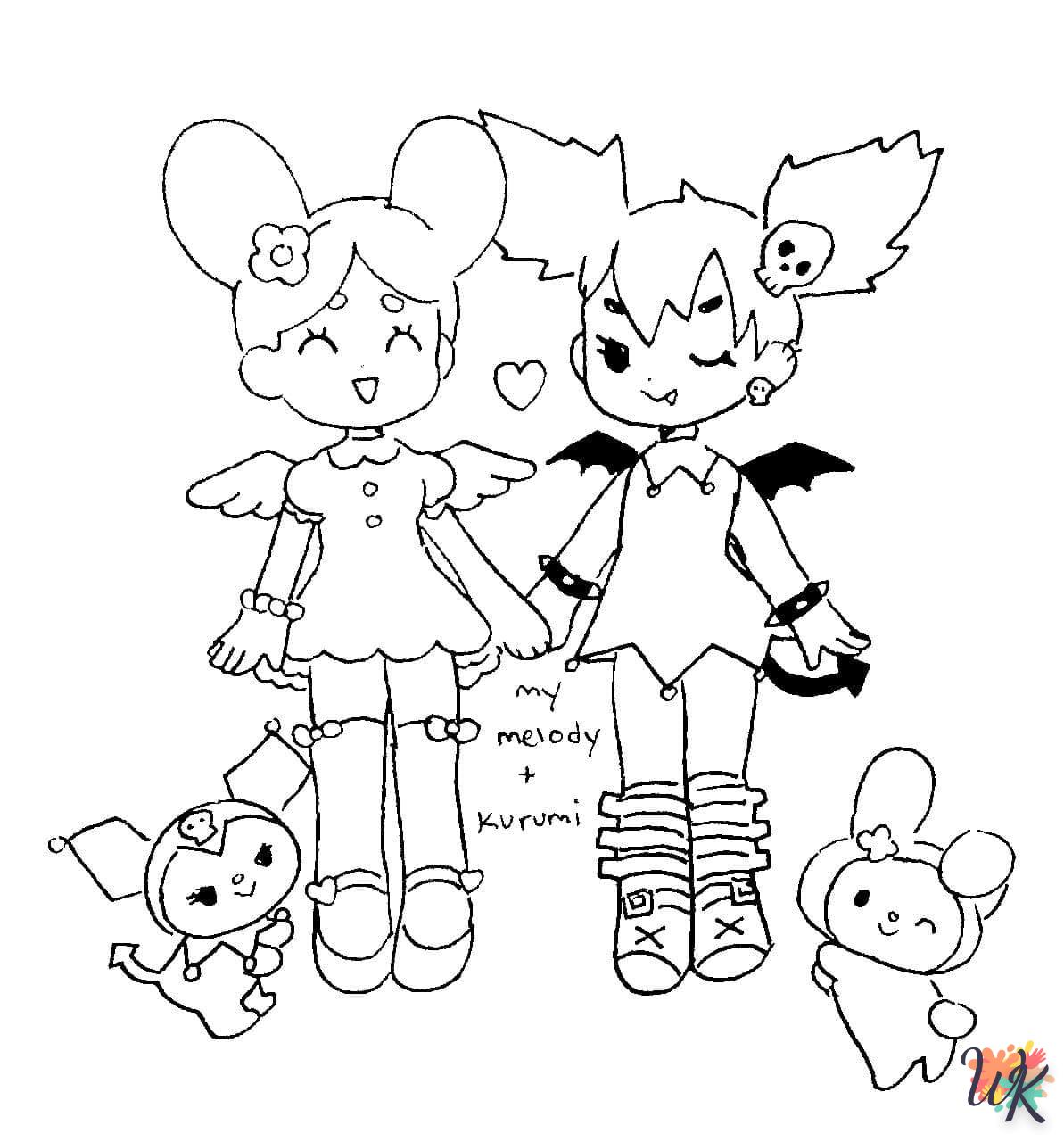 Dibujos para Colorear My Melody 66