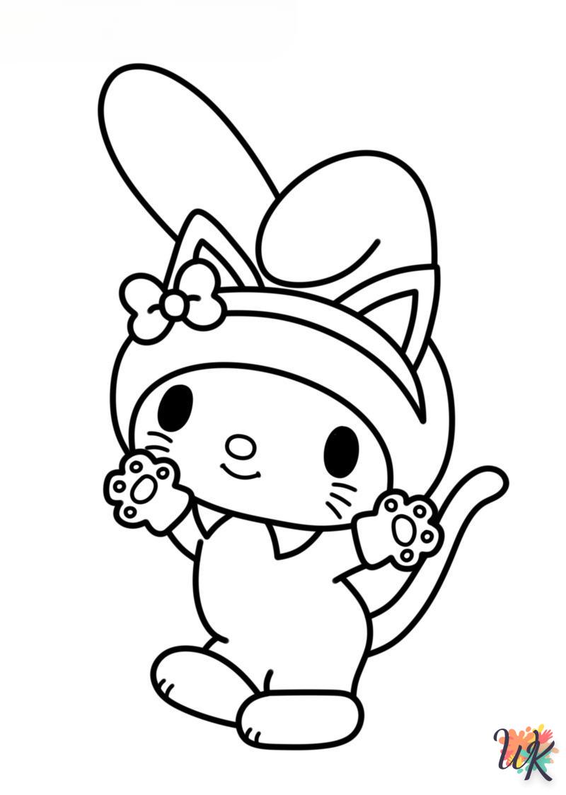 Dibujos para Colorear My Melody 71