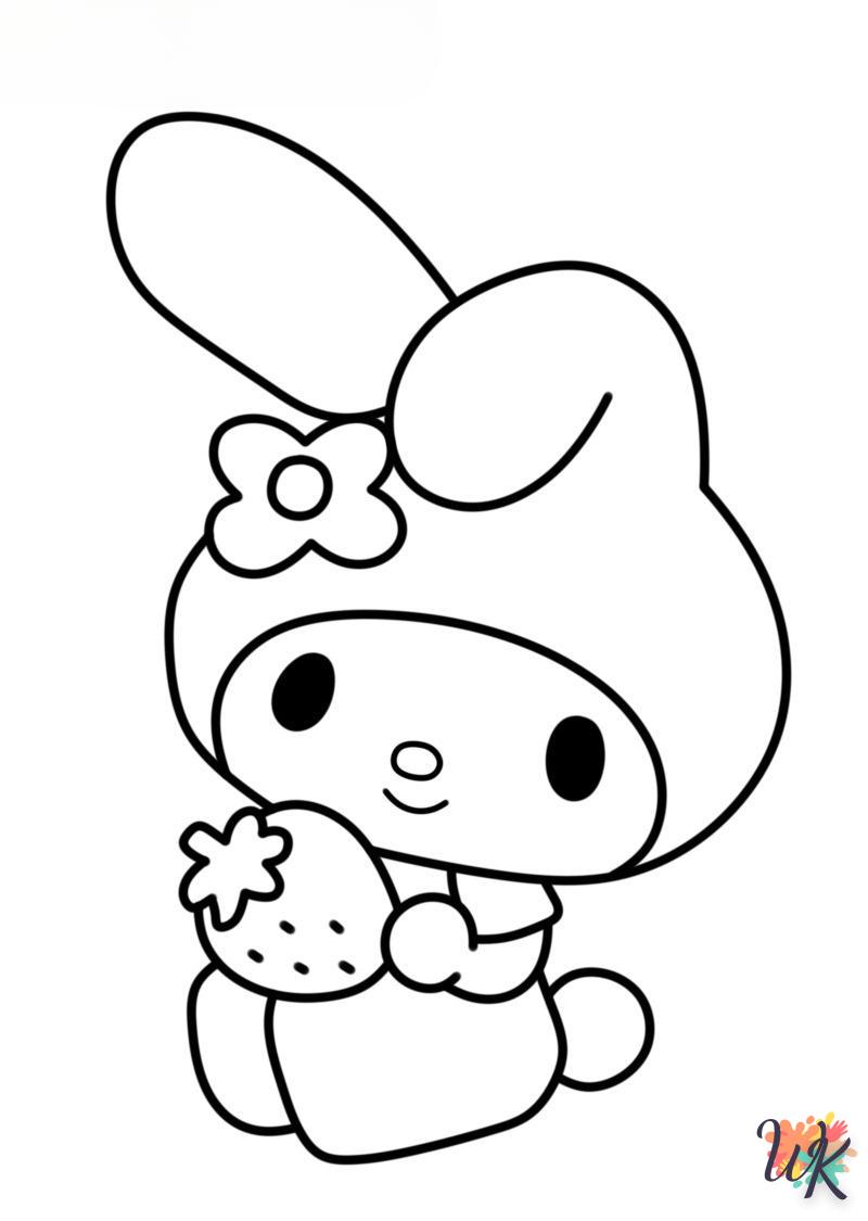 Dibujos para Colorear My Melody 74