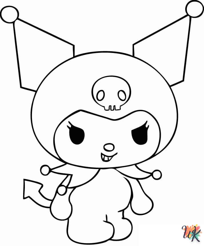 Dibujos para Colorear My Melody 9