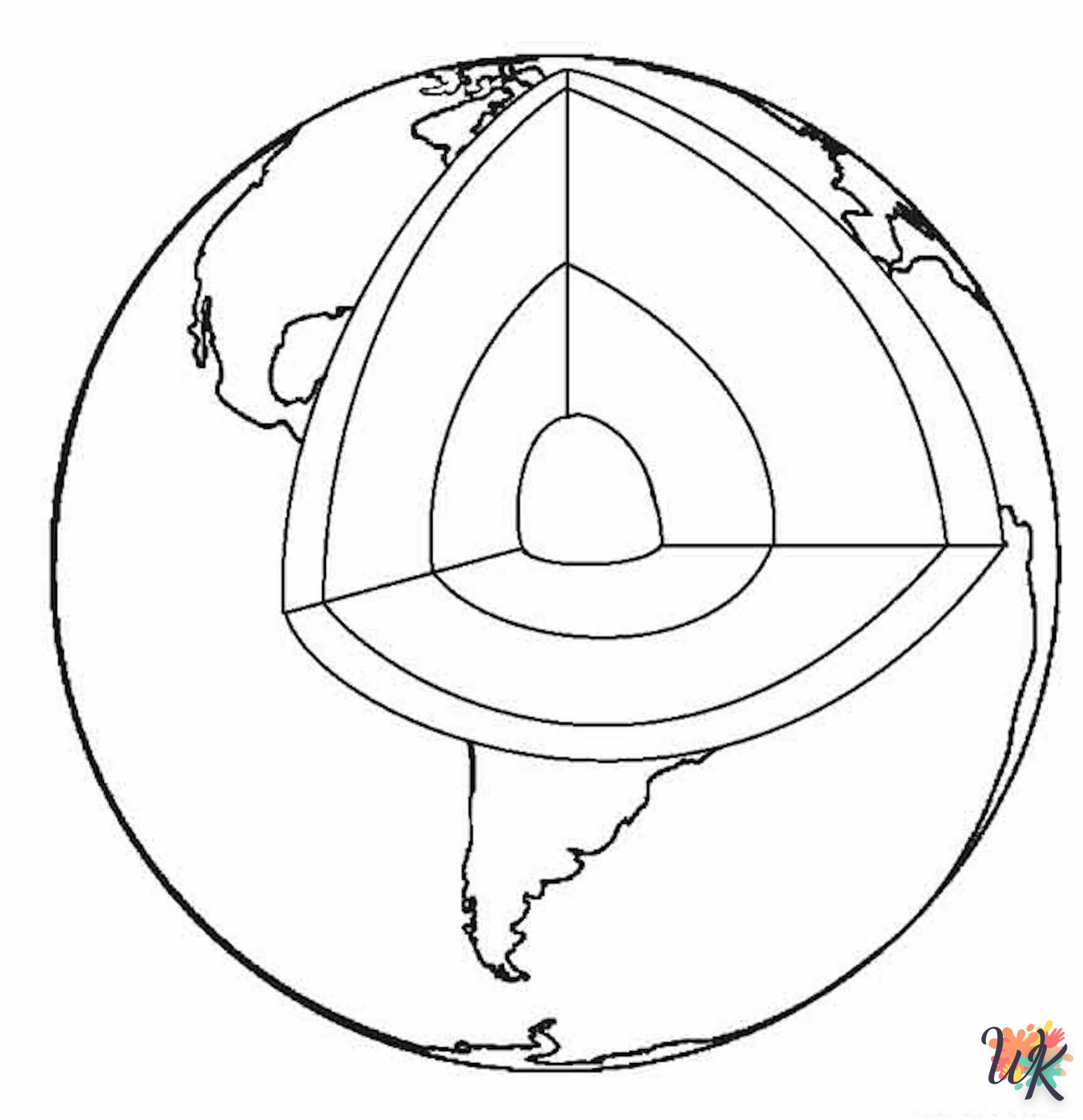 Dibujos para Colorear Planeta Tierra 77