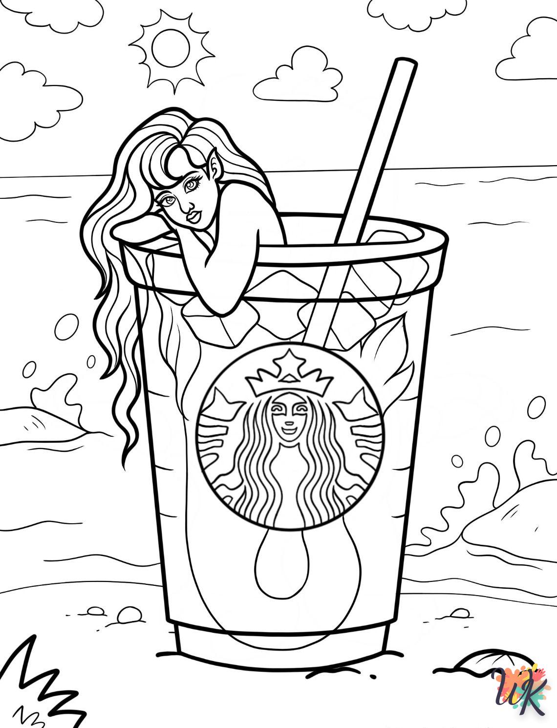 Dibujos para Colorear Starbucks