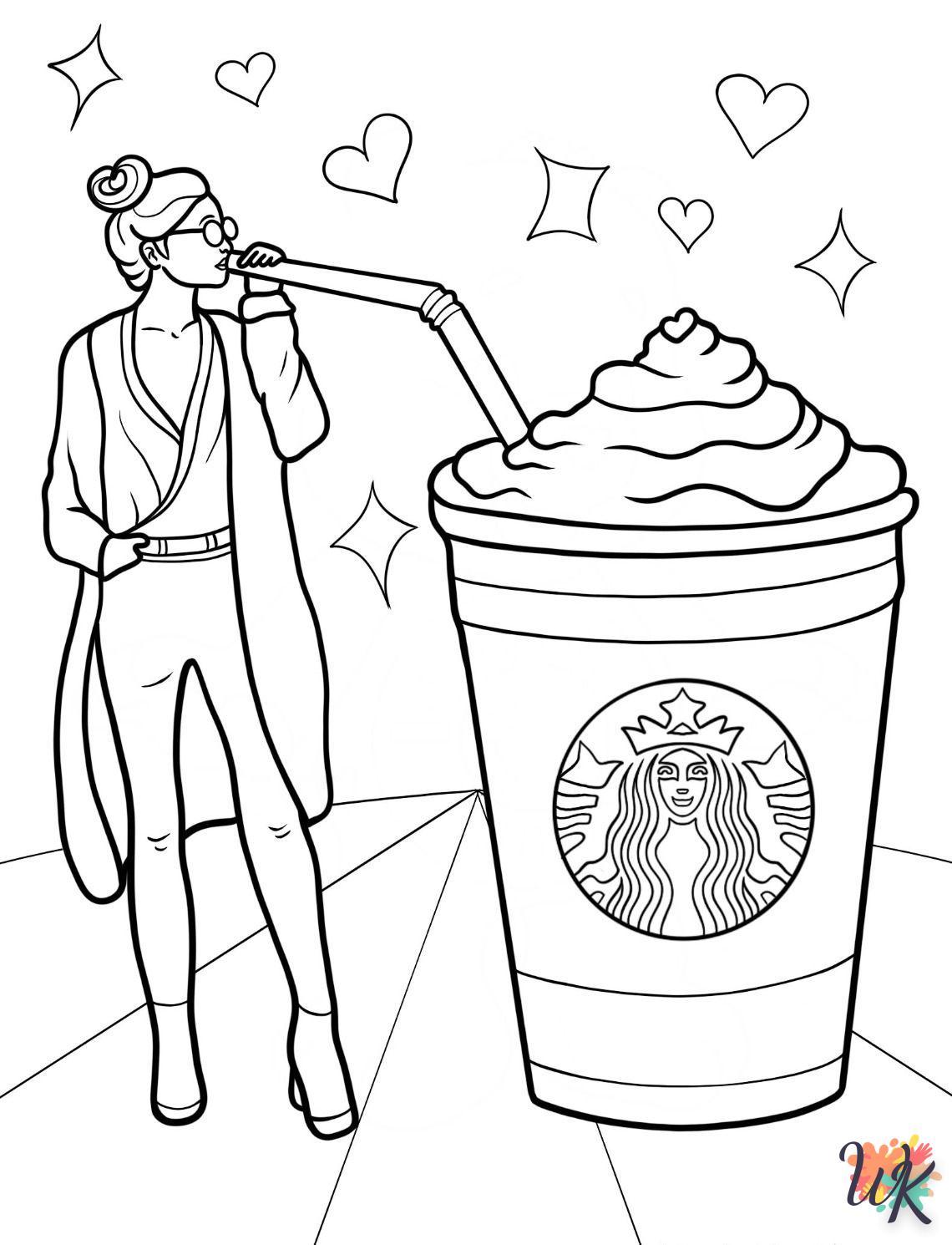 Dibujos para Colorear Starbucks