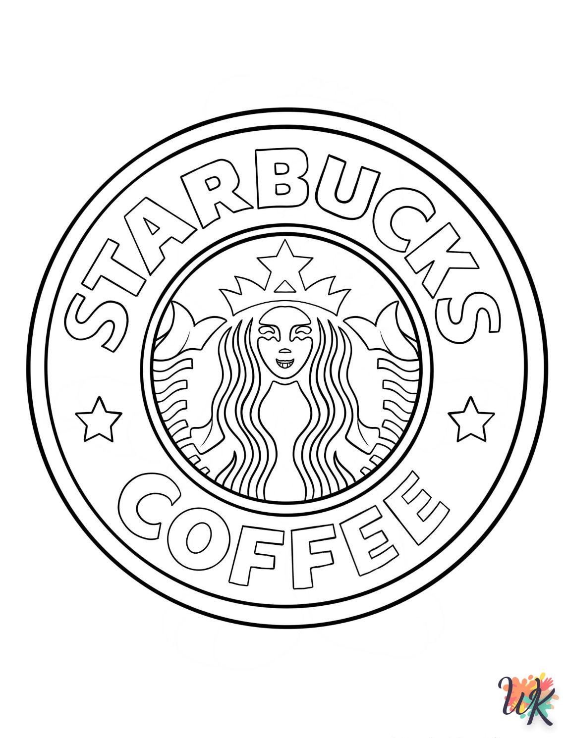 Dibujos para Colorear Starbucks