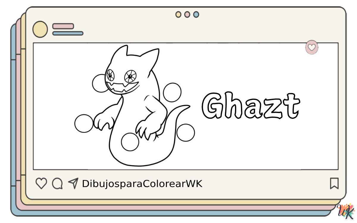 Ghazt 7 10 Dibujos Para Colorear Ghazt