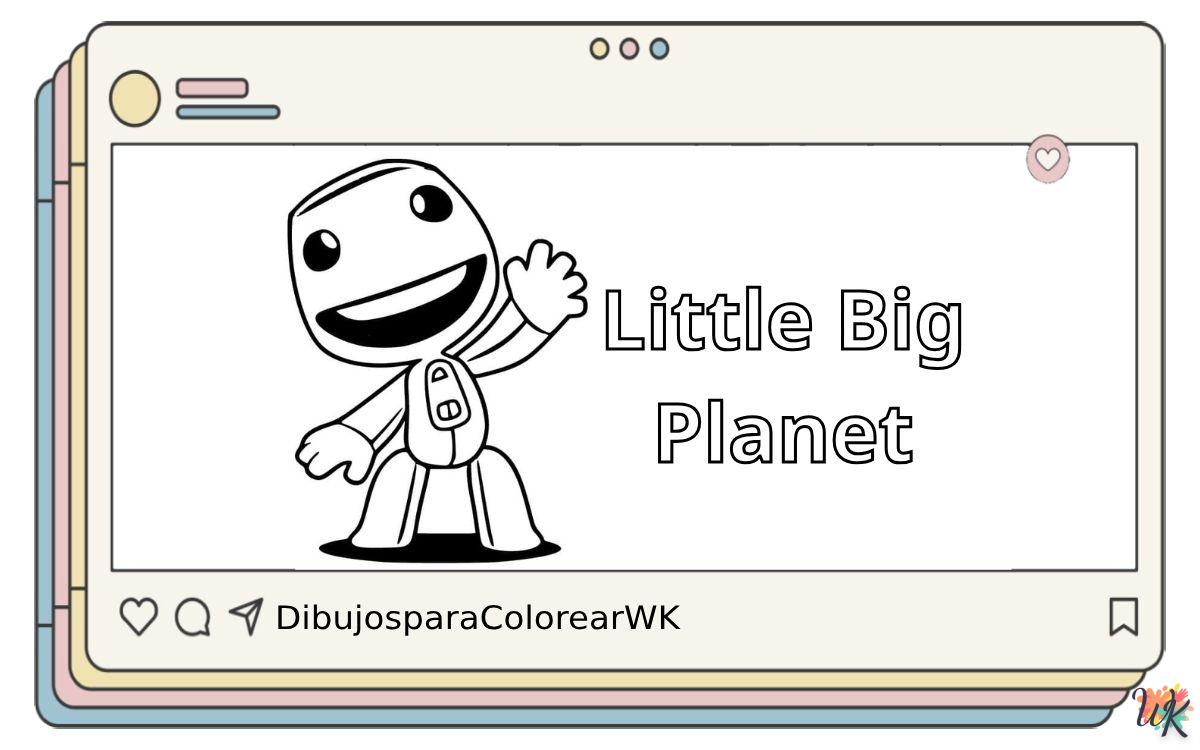 Little Big Planet 10 29 Dibujos Para Colorear Little Big Planet
