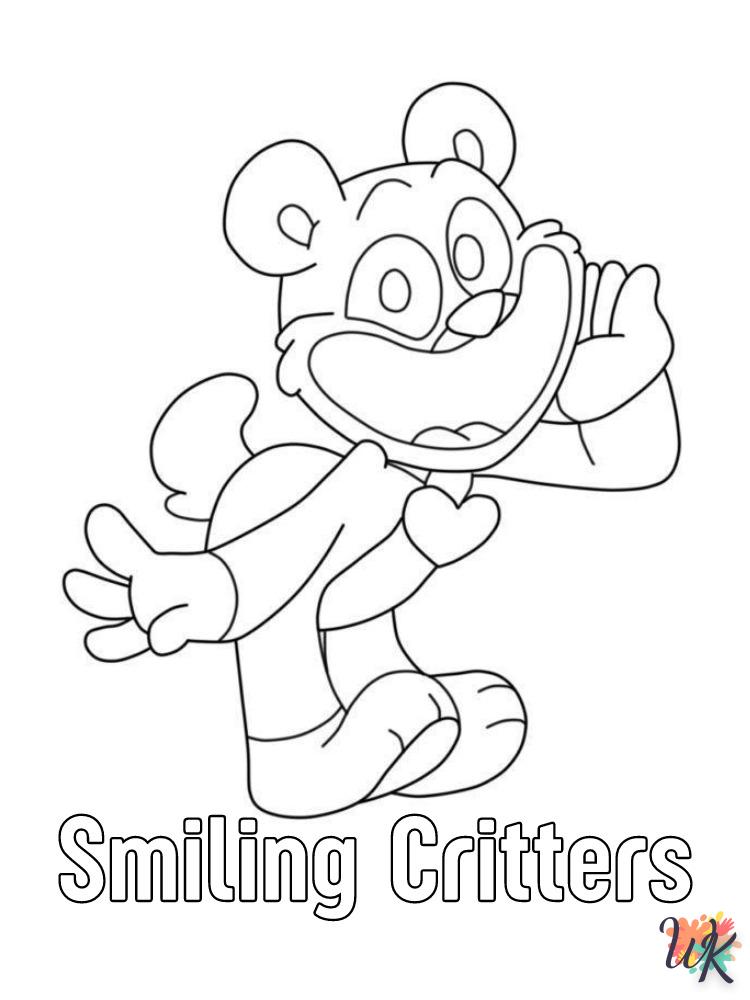 Smiling Critters para colorear 2