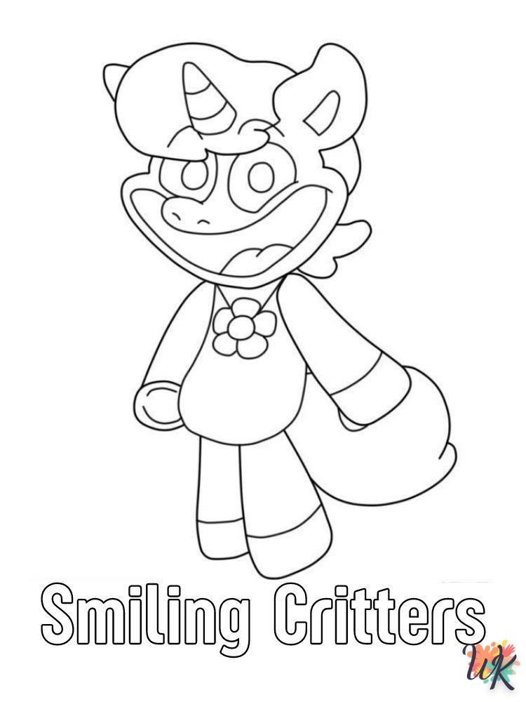 Smiling Critters para colorear 4