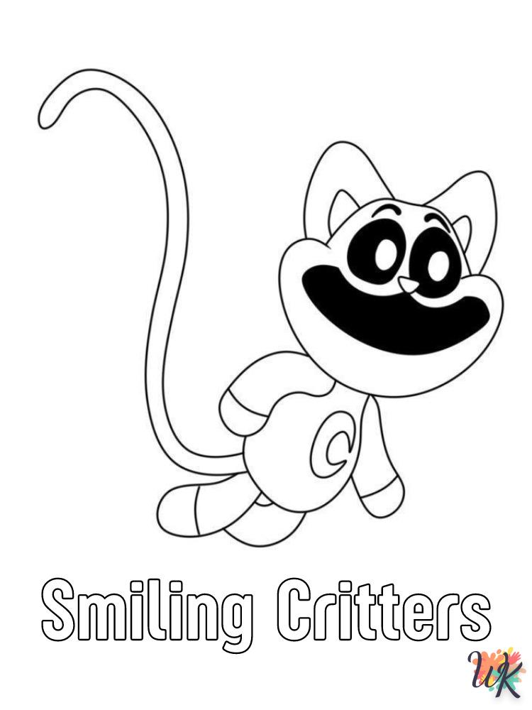 Smiling Critters para colorear 5