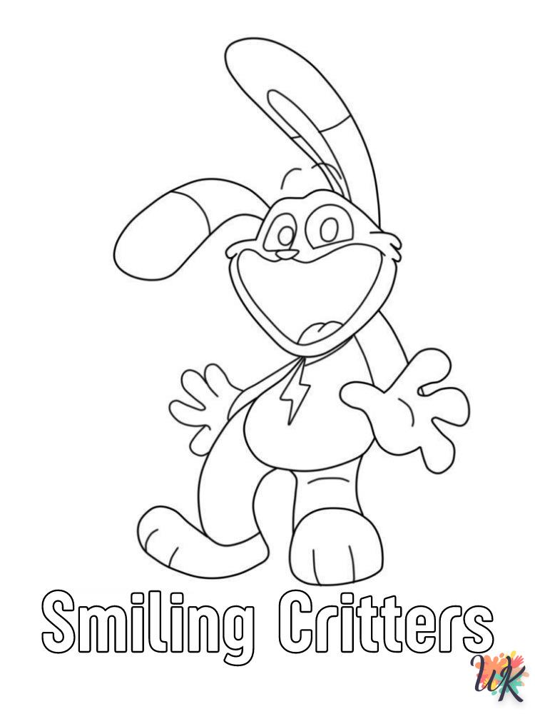 Smiling Critters para colorear 7