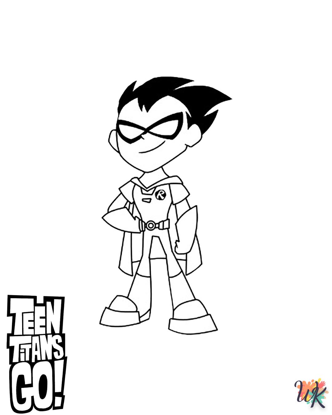 Teen Titans para colorear 7