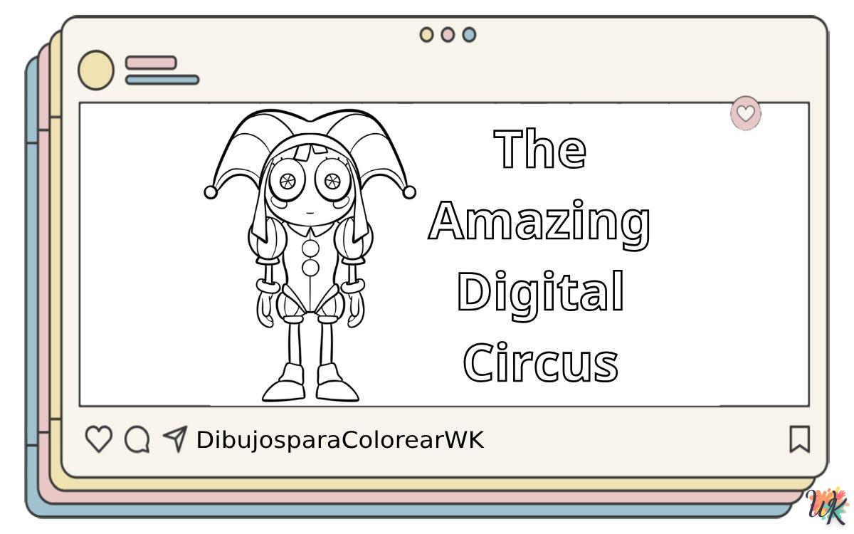 49 Dibujos Para Colorear The Amazing Digital Circus