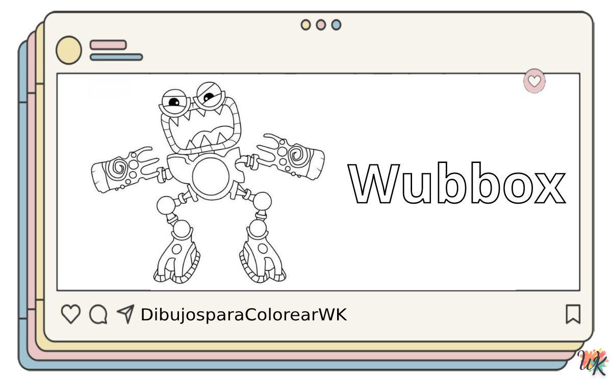 42 Dibujos Para Colorear Wubbox