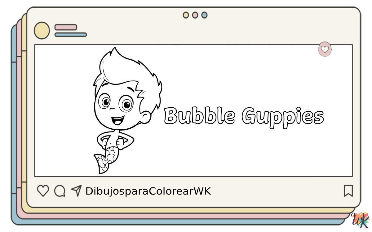 86 Dibujos Para Colorear Bubble Guppies