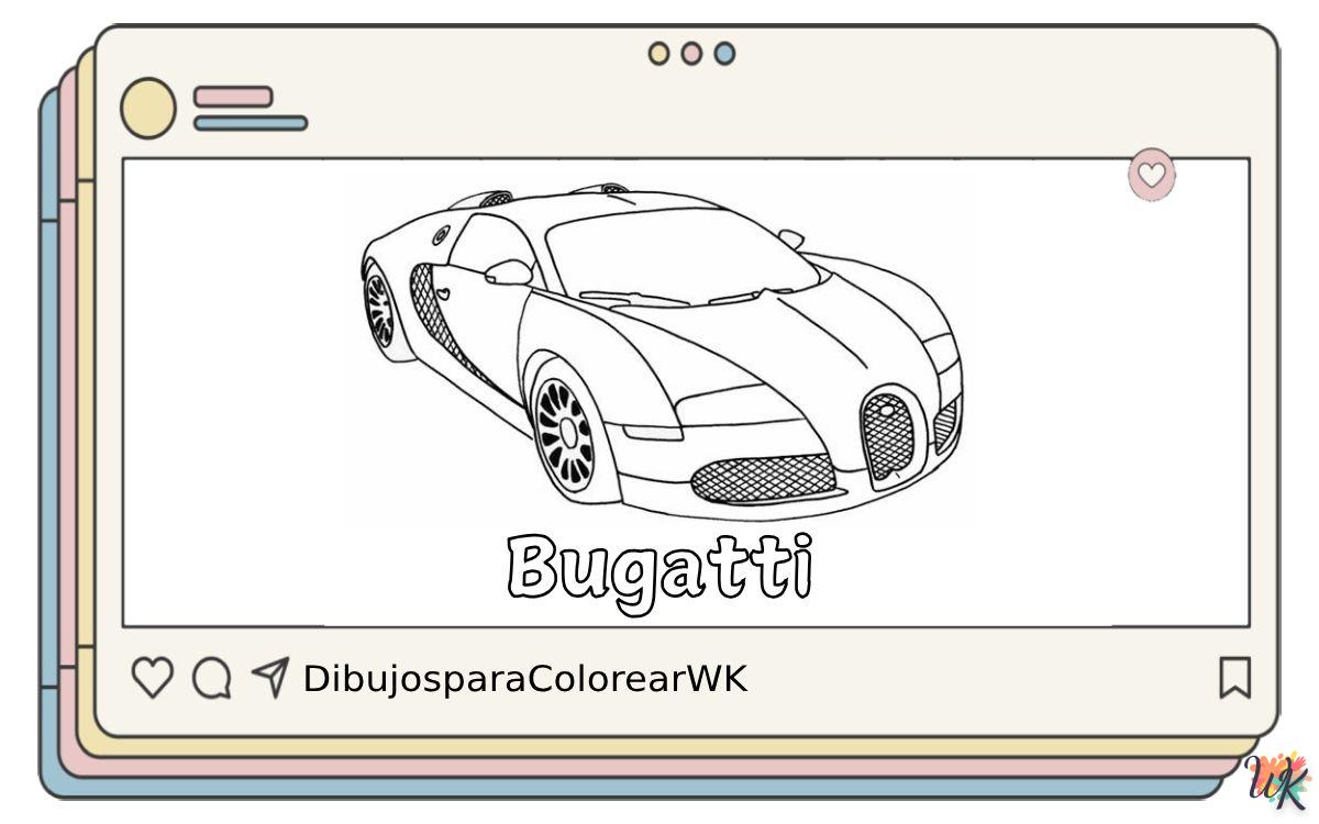 62 Dibujos Para Colorear Bugatti